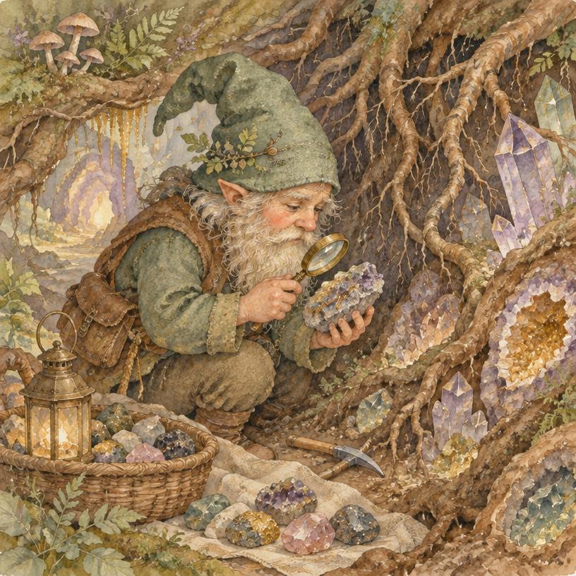 Contemporary illustration for Gnomes