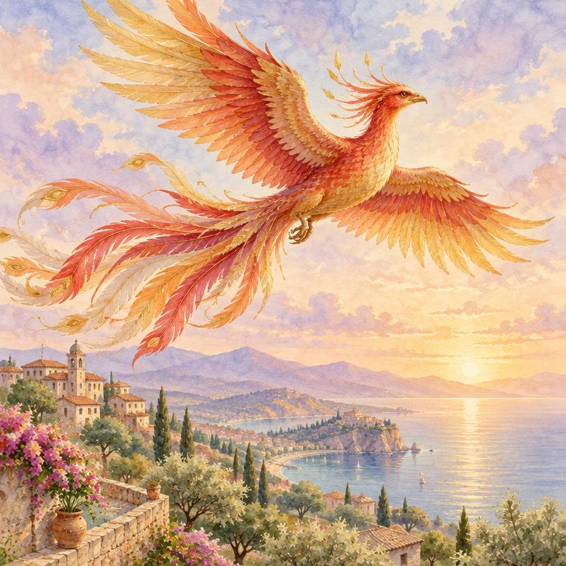 Contemporary illustration for Phoenix